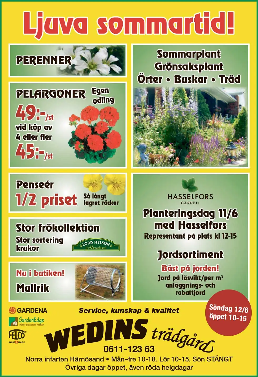 Aktuell annons: Nu är våren här!